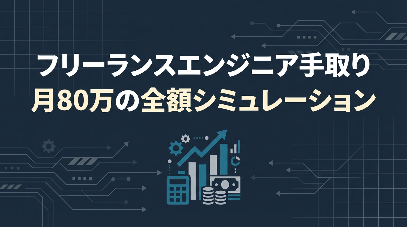 フリーランスエンジニア手取り アイキャッチ画像 | AIセコンド